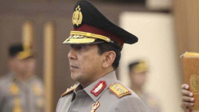 Komjen Pol. Ahmad Dofiri dilantik sebagai Wakapolri di Gedung Rupatama Mabes Polri, Jakarta, Rabu (13/11/2024). Foto: Divisi Humas Polri-HO/ANTARA