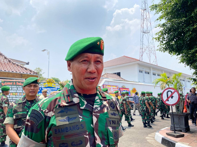 Brigjen TNI Bambang Sujarwo, Danrem 072/Pamungkas pengganti Brigjen TNI Zainul Bahar. Foto: Resti Damayanti/Pandangan Jogja