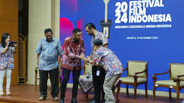 Konferensi Pers Festival Film Indonesia 2024. Foto: Aprilandika Pratama/kumparan