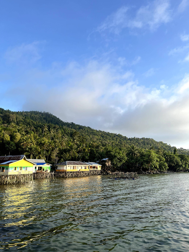 Pemandangan homestay milik penduduk lokal, Sabtu (01/06/2023). Foto: Arwina Nurul Lailiya