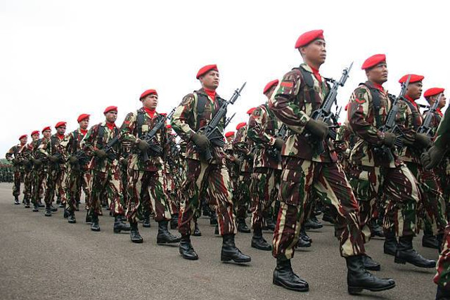 Tentara Nasional Indonesia. Foto: istockphoto.com