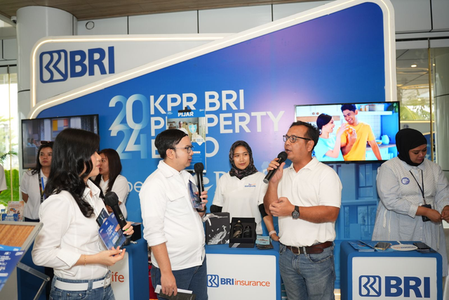 BRI kembali menggelar BRI Property Expo 2024 dengan memberikan kemudahan dan promo bagi calon nasabah. Foto: Dok. BRI