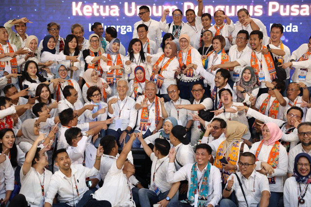 Basuki Hadimuljono terpilih sebagai Ketua Kelurga Alumni Universitas Gadjah Mada (KAGAMA) periode 2024-2024 saat Musyawarah Nasional (Munas) yabg digelar di Mercure Convention Center Ancol, Jakarta. Foto: UGM