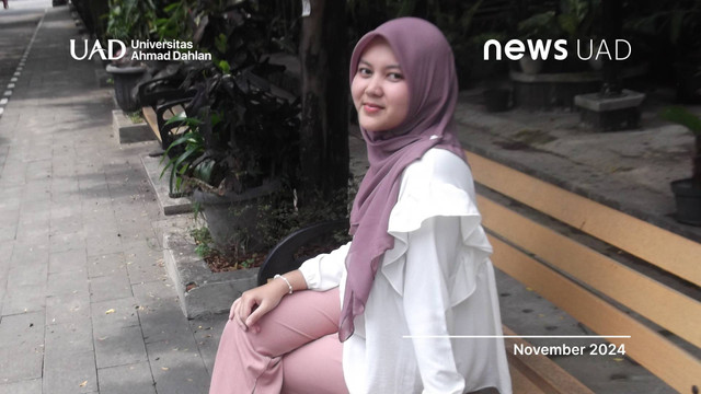 Asna Nadira, Mahasiswa Fisika Universitas Ahmad Dahlan (UAD) (Dok. Rini)