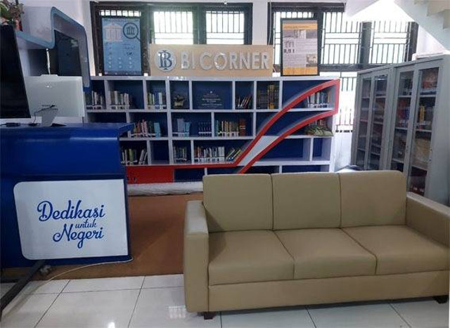 Bank Indonesia Perbarui Fasilitas BI Corner di Perpustakaan Unismuh Makassar