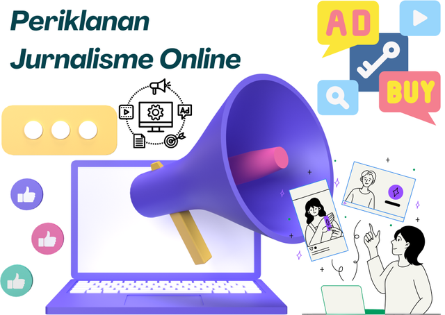 Periklanan dalam Media Baru. Desain: Canva.com