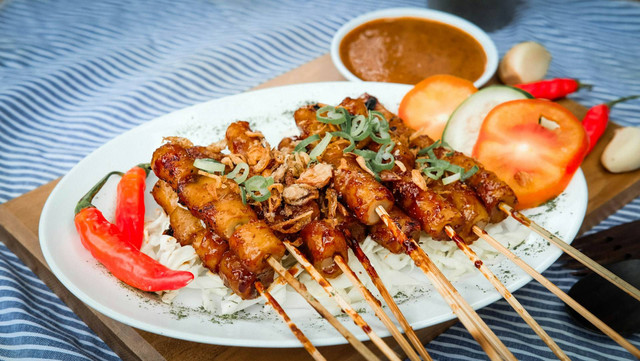 Sate Jebred. Foto hanya sebagai ilustrasi, bukan gambar sebenarnya. Sumber foto: Unsplash-Dilan Jeans Bandung