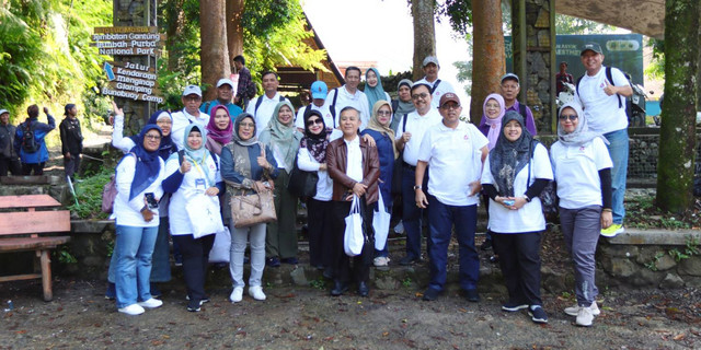 Pentingnya Edukasi Konservasi Alam, SPs IPB University Ajak Delegasi Forpimpas Ke Situ Gunung, Sukabumi