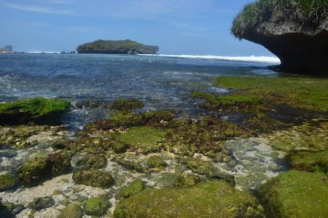 Kenapa Dinamakan Pantai Goa Cina?. Foto hanya ilustrasi, bukan tempat sebenarnya. Sumber: Unsplash/Inna Safa