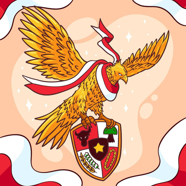 ilustrasi Garuda Pancasila ( sumber: freepik.com )