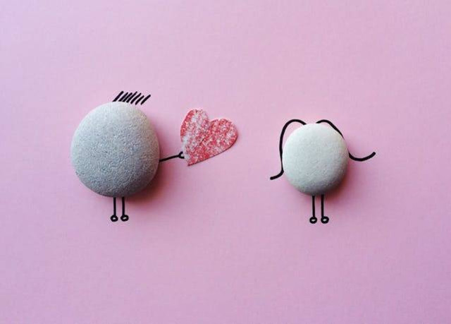 Ilustrasi Arti Love Ungu. Sumber: Pexels/Pixabay