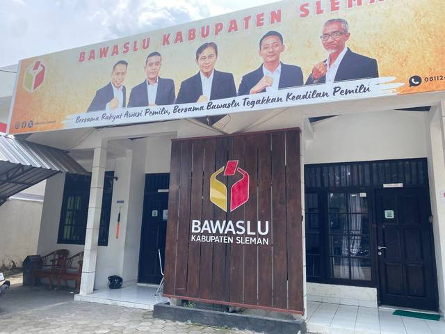 Kantor Bawaslu Sleman. Foto: Resti Damayanti/Pandangan Jogja