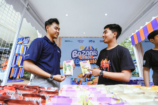 BRI kembali menggelar Bazar UMKM BRIliaN di Area Taman BRI, Jakarta pada Jumat (15/11/2024). Foto: Dok. BRI