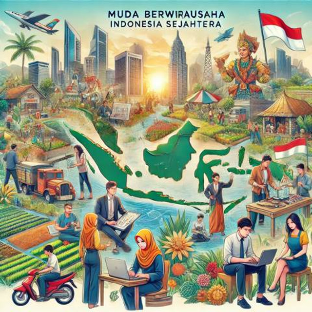 ilustrasi indonesia sejahtera (https://pixabay.com)