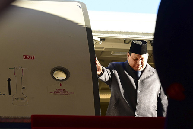 Presiden Prabowo Subianto tiba di Inggris, Rabu (20/11/2024). Foto: Muchlis Jr/Biro Pers Sekretariat Presiden