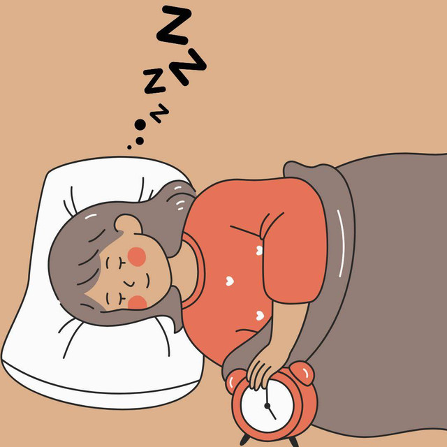 Ilustrasi tidur (Sumber: dokumen pribadi)