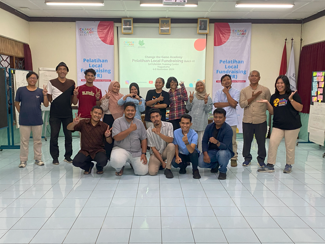 Pelatihan Local Fundraising di SATUNAMA Training Center. Source foto: Dokumentasi Pribadi.