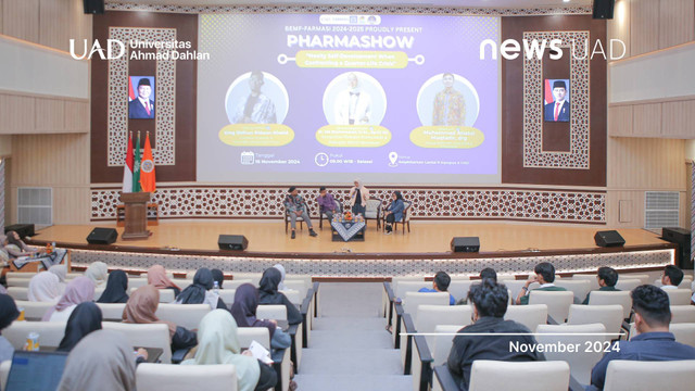 Pharma Show 2024 digelar di Amphitarium Universitas Ahmad Dahlan (UAD) (Dok. BEM Farmasi UAD)