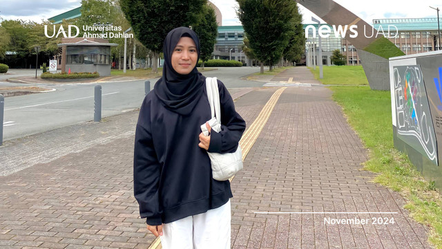 Nur Ramadhani, Alumnus Teknik Elektro Universitas Ahmad Dahlan (UAD) Lanjut Studi Magister di Jepang (Dok. Dhani)