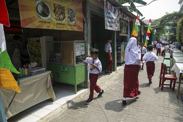 Ilustrasi kantin sekolah. Foto: Shutterstock