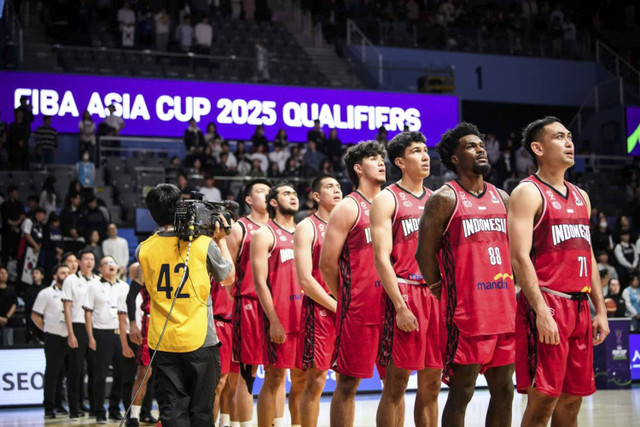 Pertandingan Basket FIBA Asia Cup Saudi Arabia 2025 antara Korea melawan Indonesia. Foto: Dok. FIBA ASIAN CUP SAUDI ARABIA 2025