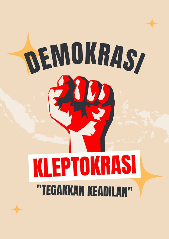 Ilustrasi demokrasi atau kleptokrasi (Canva foto)