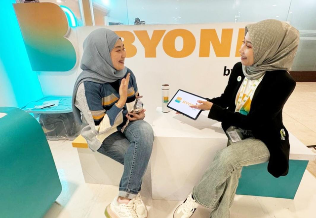 BSI hadirkan aktivitas literasi digital ke sejumlah mall di Jabodetabek dalam mendekatkan SuperApp BYOND. Foto: Dok. BSI