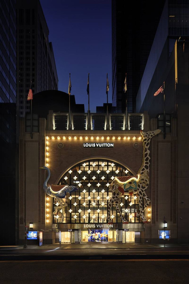 Gerai terbaru Louis Vuitton di New York, AS. Foto: Louis Vuitton