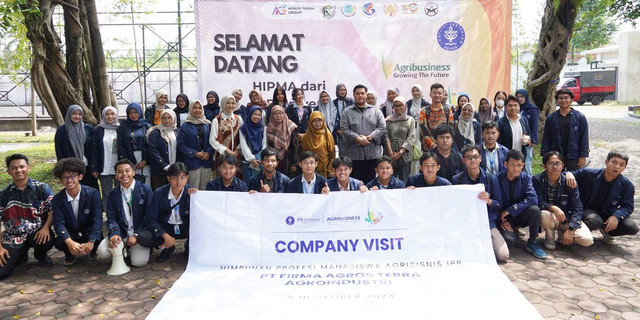 Himpro Mahasiswa Agribisnis IPB Belajar ke PT Firma Agros Terra Agroindustri