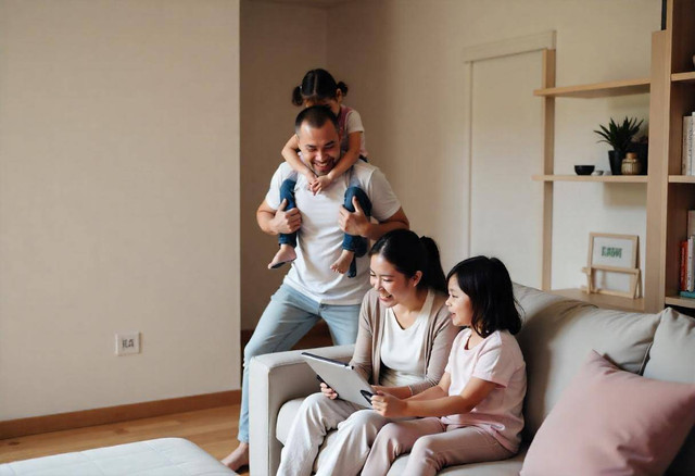 Ilustrasi keluarga bahagia, Parenting. Foto: Freepik