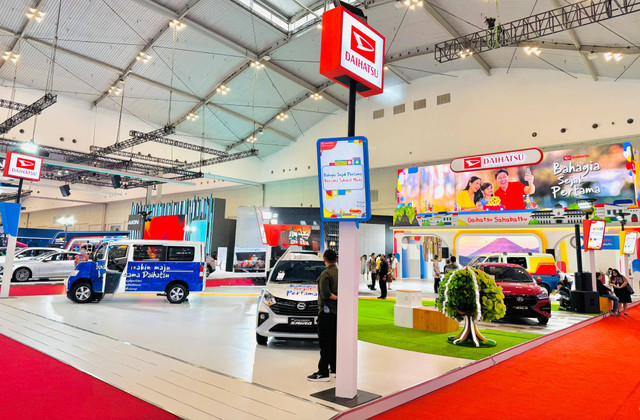 Booth Daihatsu di GJAW 2024.  Foto: Astra Daihatsu Motor