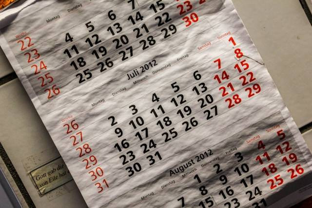 Kalender Pendidikan 2024/2025 Jenjang SD, SMP, SMA. Foto hanya ilustrasi. Sumber foto: Unsplash/Julia Taubitz