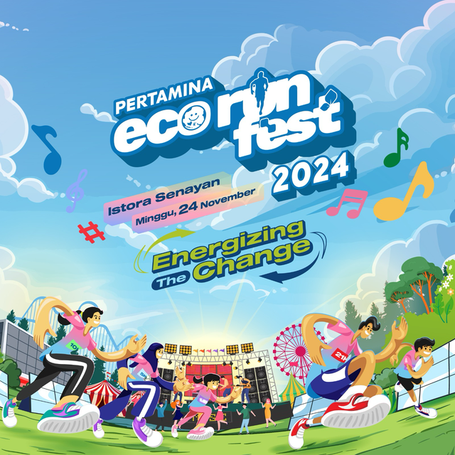 Pertamina Eco RunFest 2024 yang digelar besok pada Minggu, 24 November 2024, di kawasan Gelora Bung Karno (GBK), Senayan, Jakarta. Foto: Dok. Pertamina