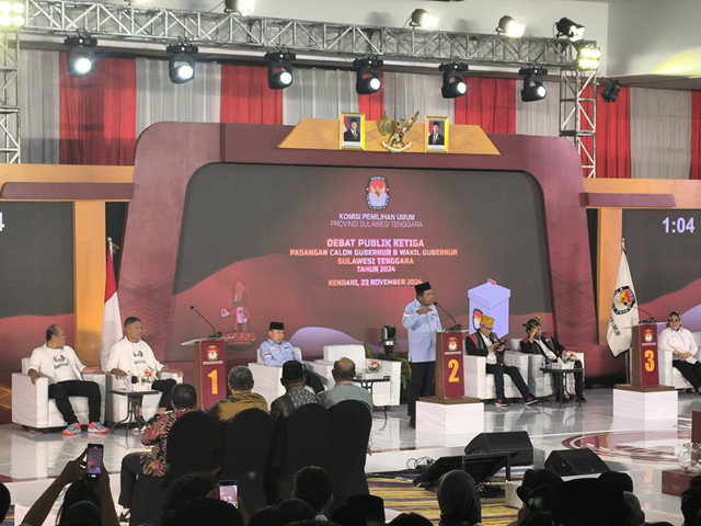 Debat Pamungkas Pilkada Sultra, 3 Jurus Jitu ASR-Hugua Kelola SDA