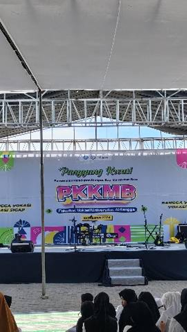 Foto: PKKMB Vokasi Unair 2024. Sumber: Dok. Pribadi