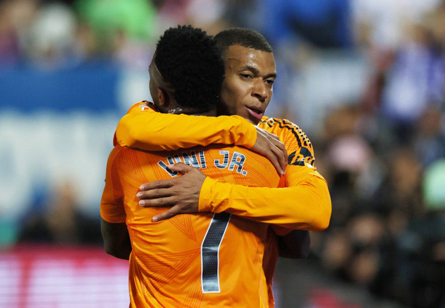 Leganes vs Real Madrid di Liga Spanyol. Foto: Isabel Infantes/REUTERS