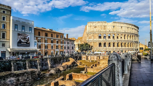 Tempat honeymoon di Italia. Foto Kota Roma, Italia. Sumber: Pexels/Pixabay