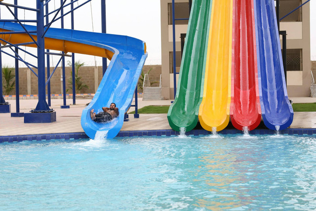 Hawai Waterpark Ada Apa Saja. Foto hanya ilustrasi, bukan tempat sebenarnya. Foto: dok. Unsplash/Muhammad Abdullah