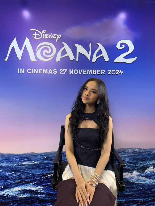 Penyanyi Lyodra ditemui dalam interview eksklusif "Jauh di Sana", soundtrack Moana 2 versi Indonesia, Senin (25/11/2024). Foto: Vincentius Mario/kumparan