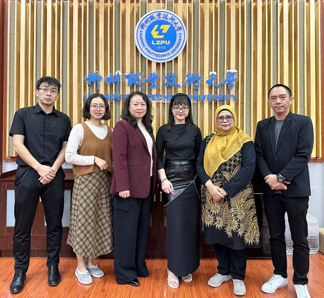 Pertemuan SMK SMTI Pontianak bersama Liuzhou Polytechnic University di Tiongkok. Foto: Dok. SMK SMTI Pontianak