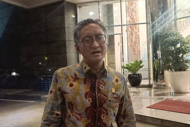 Menteri Pekerjaan Umum (PU), Dody Hanggodo memberikan keterangannya di kantor PU, Jakarta, Senin (25/11/2024). Foto: Muhammad Fhandra Hardiyon/kumparan