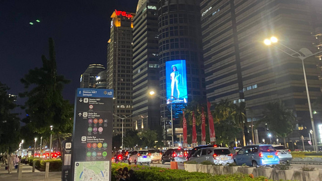 Jakarta di malam hari. Dokumentasi Pribadi Cahyani