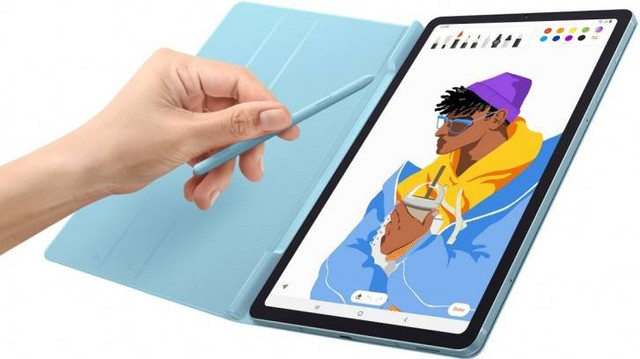 Ilusttasi tablet untuk menggambar murah, Samsung Galaxy Tab S6 Lite. Foto: Samsung 