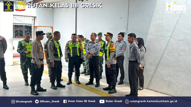 Sinergi Rutan dan Polres Gresik: Pastikan Pilkada di TPS Loksus Berjalan Lancar