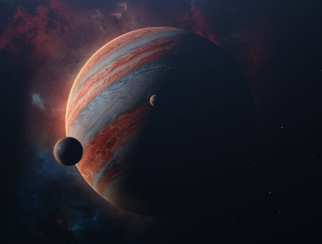 Ilustrasi misteri planet x, foto: unsplash/Javier Miranda