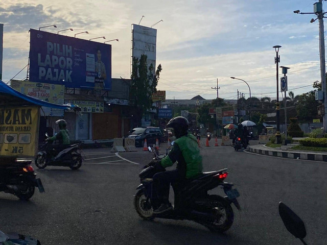 Dokumen pribadi: Penerapan Sistem Satu Arah area sekitar Kampus Jember