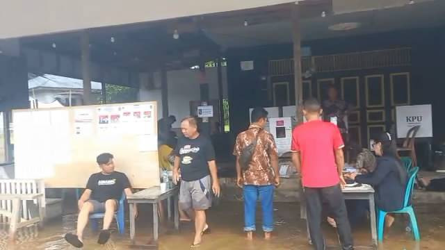 Kondisi TPS 3 Nanga Mahap, Kecamatan Nanga Mahap, Kabupaten Sekadau. Foto: Dok. KPU Sekadau