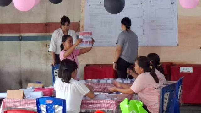 Perhitungan suara di Tempat Pemungutan Suara (TPS).