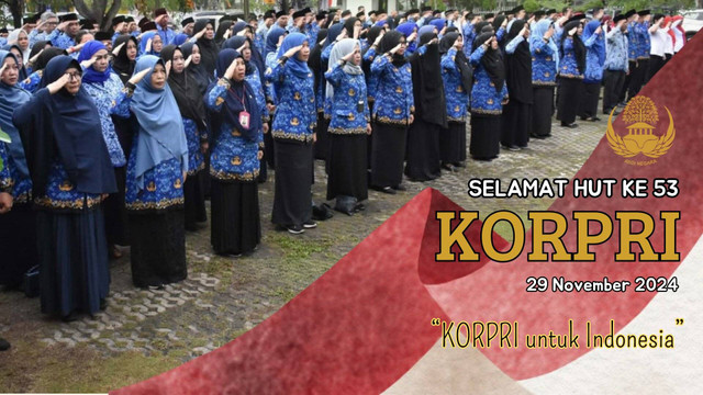 HUT KORPRI ke-53 Tahun 2024. Foto: dokumentasi pribadi.