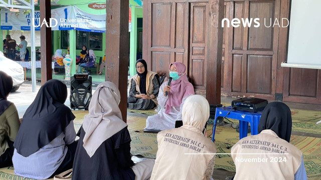 KKN Universitas Ahmad Dahlan (UAD) dan Puskesmas Kotagede Berkolaborasi Cegah Anemia di Kalangan Remaja (Dok. KKN UAD)